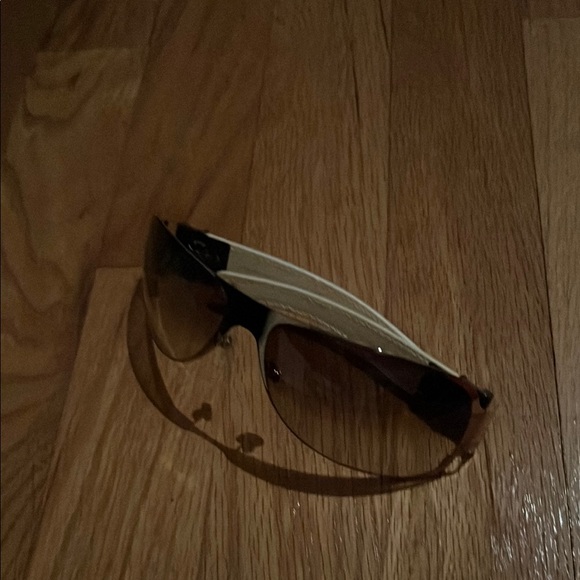White Chrome Hearts Sunglasses - Picture 1 of 5